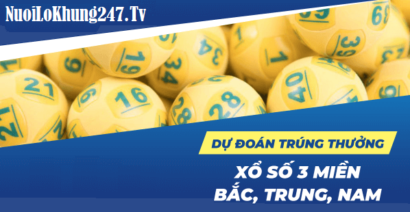 Dự đoán trúng thưởng 3mien 247 miễn phí