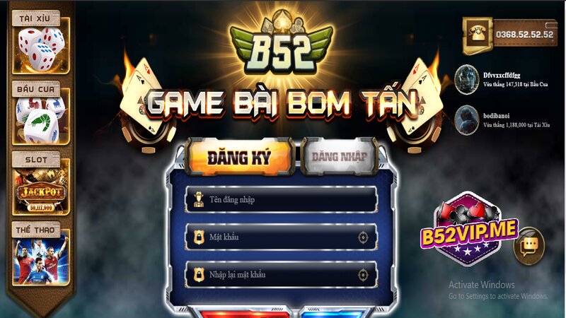 B52Club – Cổng game bài bom tấn uy tín nhất thị trường