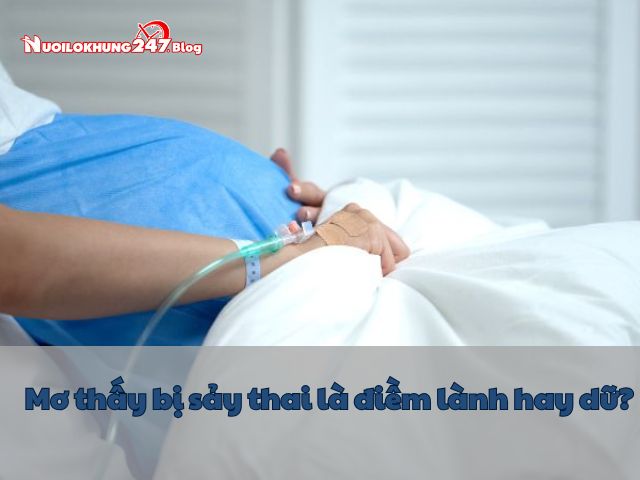 Điềm báo lành hay dữ khi nằm mơ thấy bị sảy thai? Nên đánh số nào?